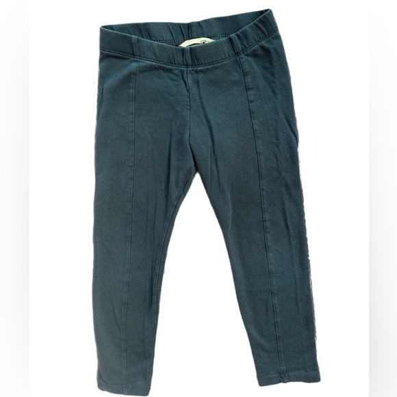 H&M Basic Organic Cotton Black & Navy Leggings Bundle Size 3-4 yrs - Picture 2 of 6